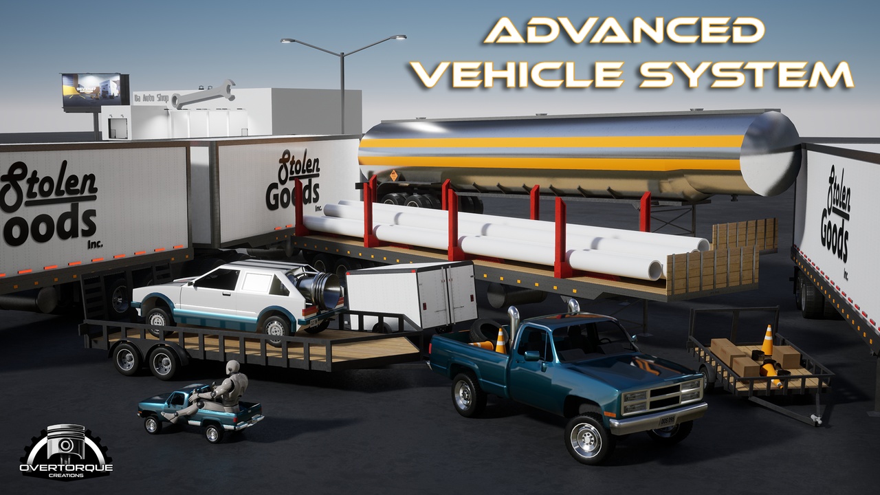 Media 1 for listing Advanced Vehicle System - [Replicated Modular Vehicle Physics]