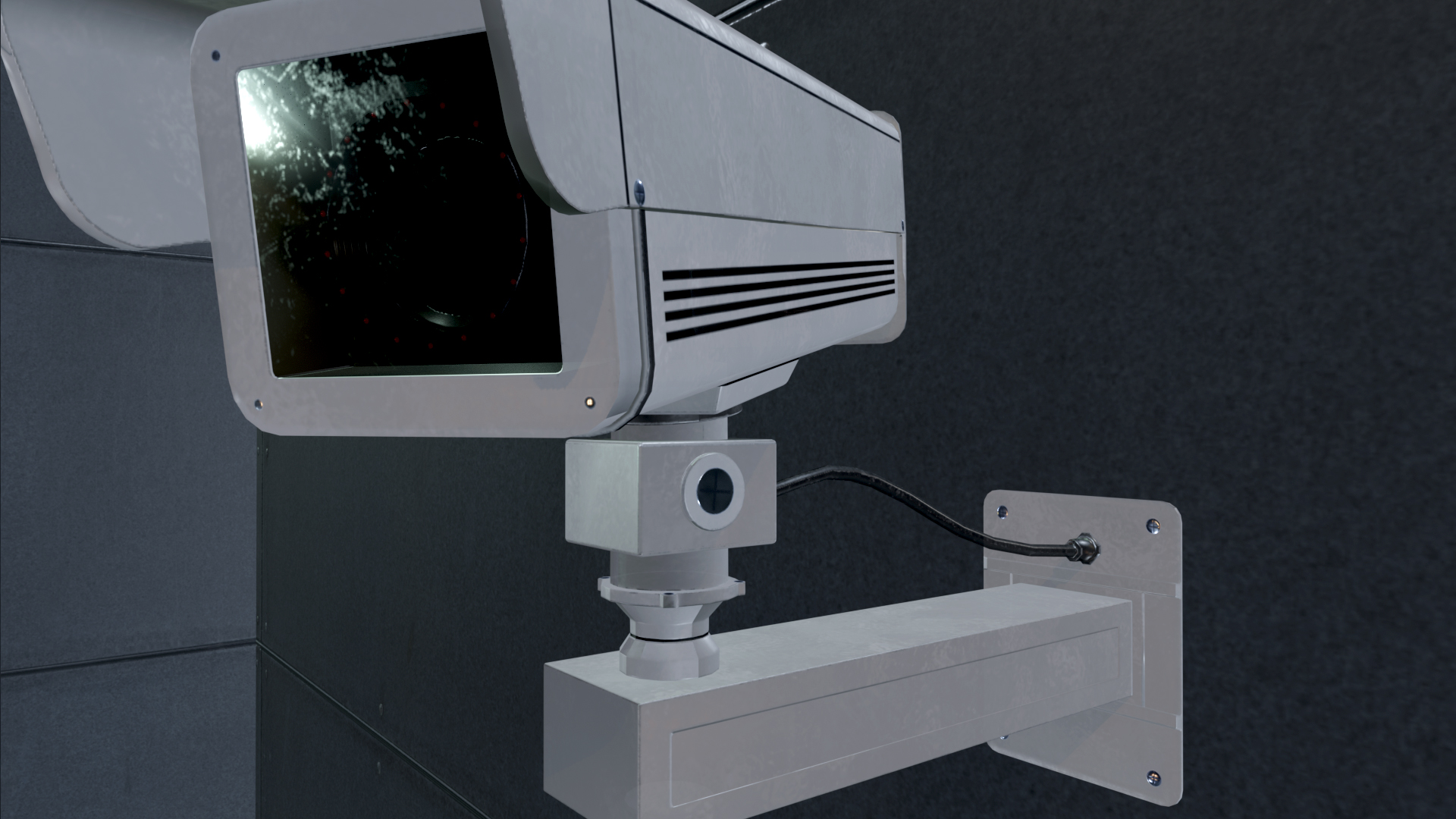 Low Poly Security Camera | Fab