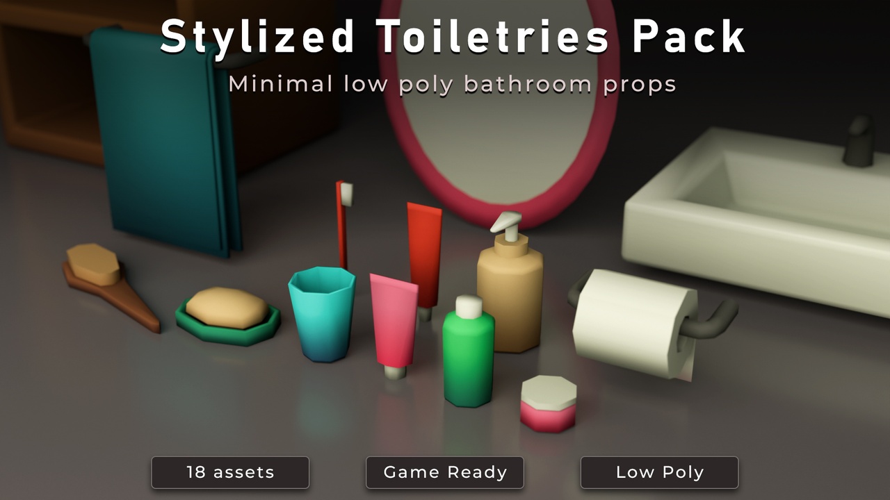 Media 1 for listing Stylized Toiletries Pack