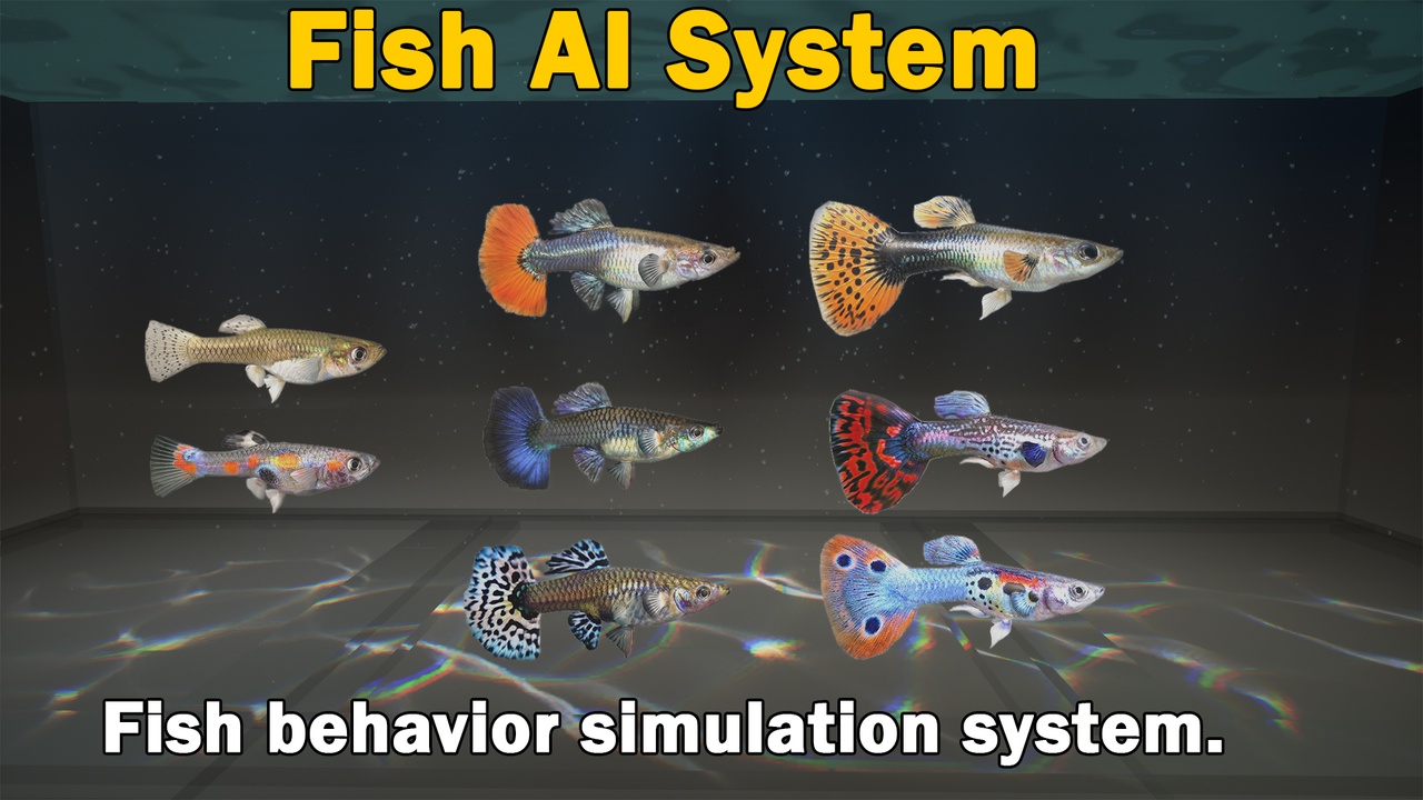 Media 1 for listing Fish AI System: Optimized Swimming & Obstacle Avoidance