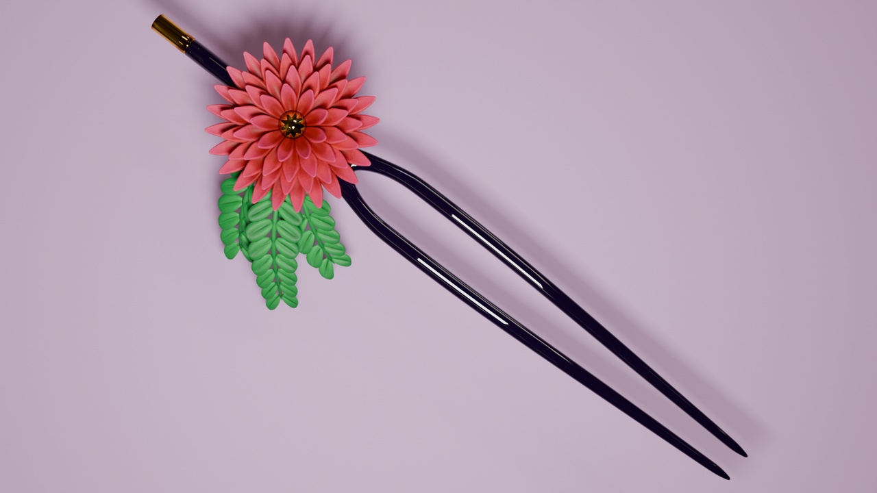 Media 1 for listing Japanese Hairpin (KANZASHI)