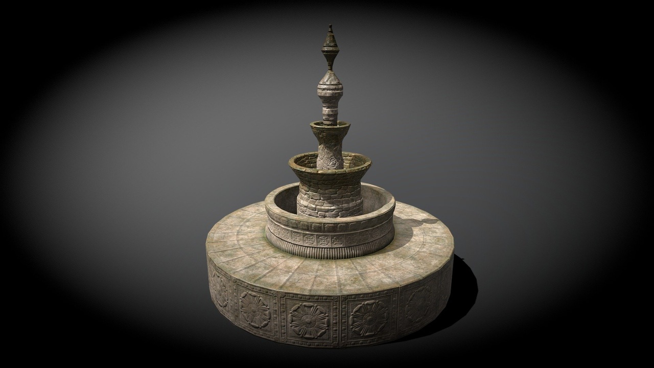 Media 1 for listing Medieval Fountain Empty (Free)