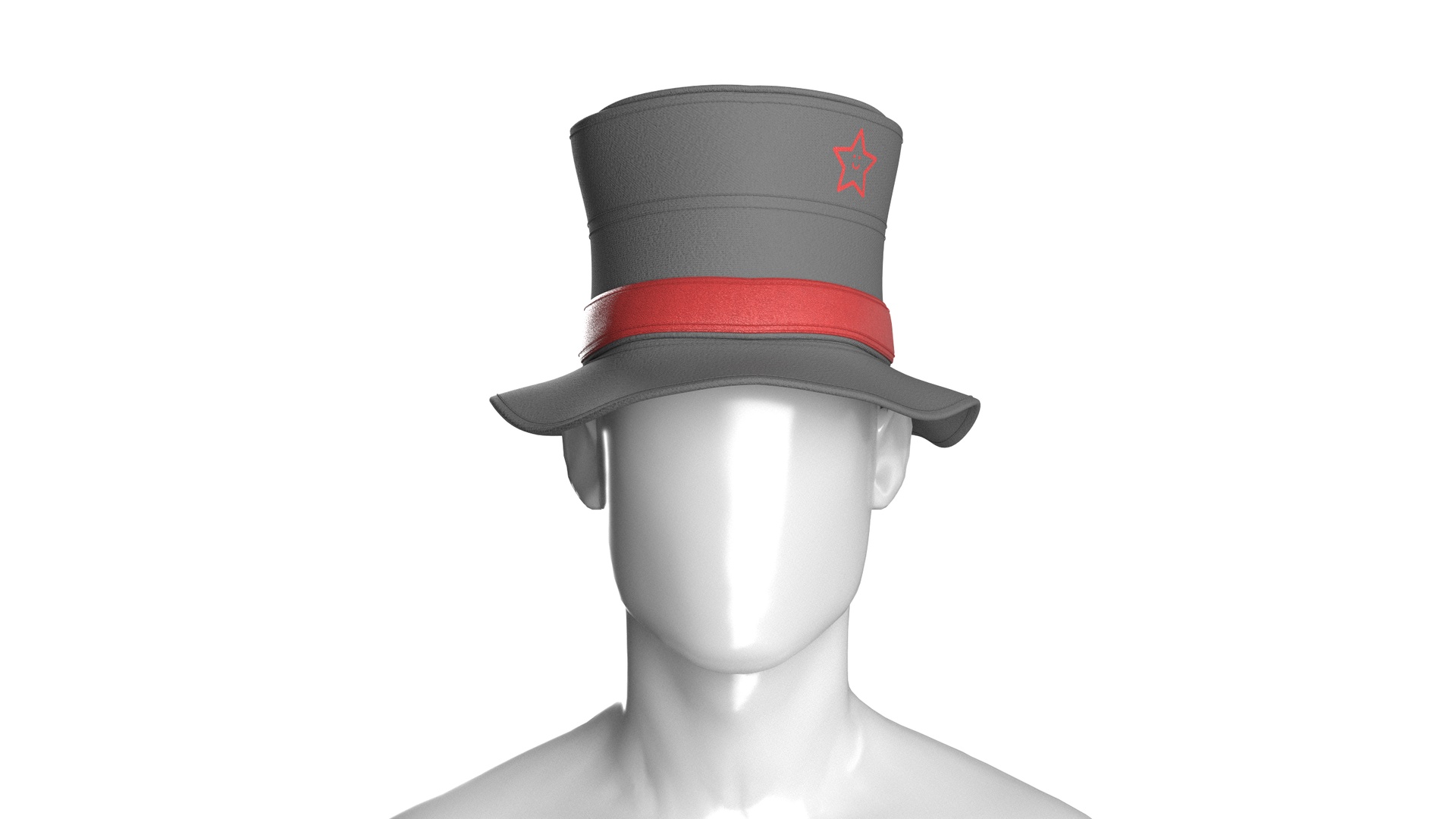 Media 1 for listing Men Tall Top Hat | High Poly