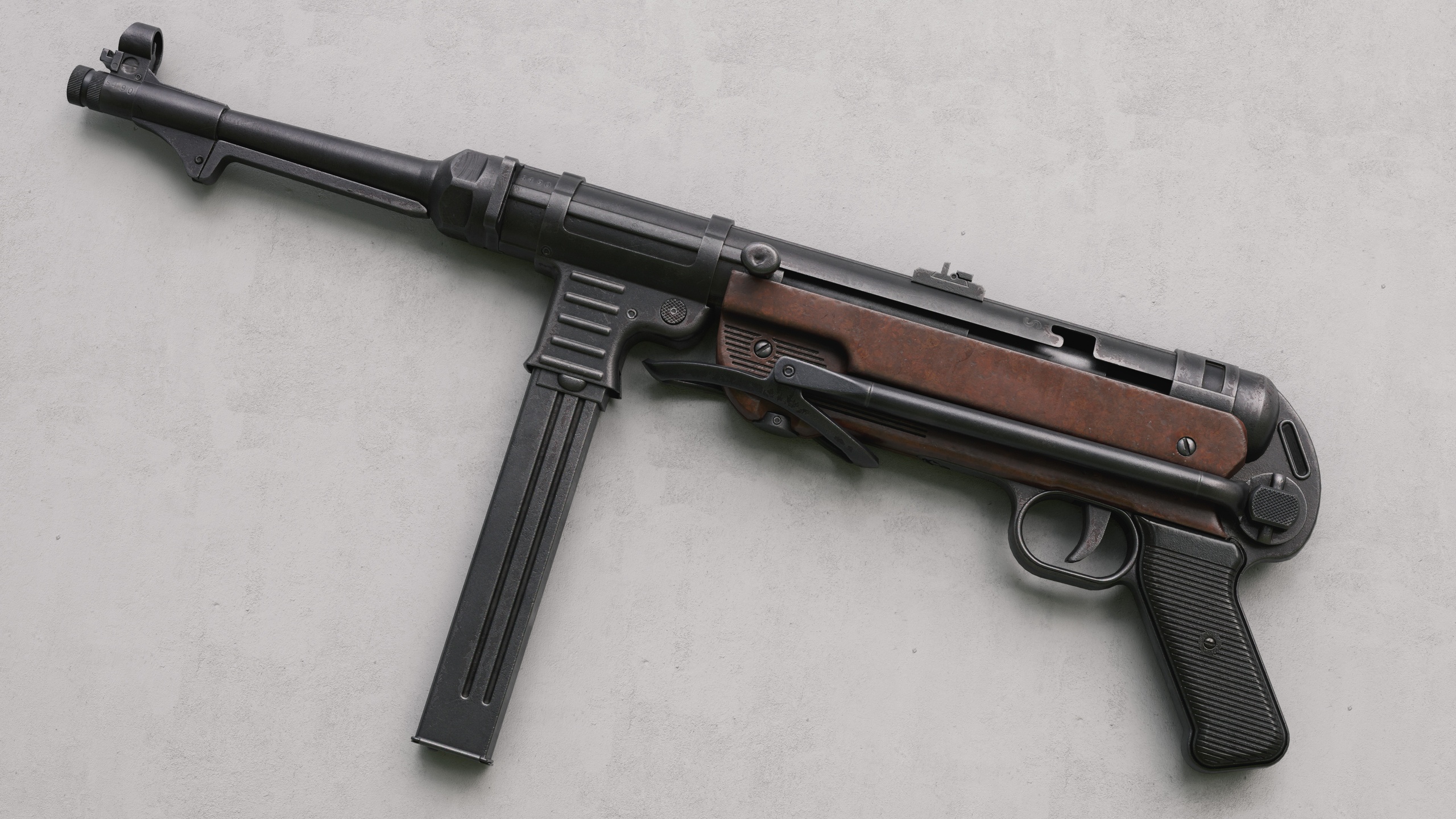 Media 1 for listing WWII German Submachine Gun – 9mm Machine Pistol (MP40)