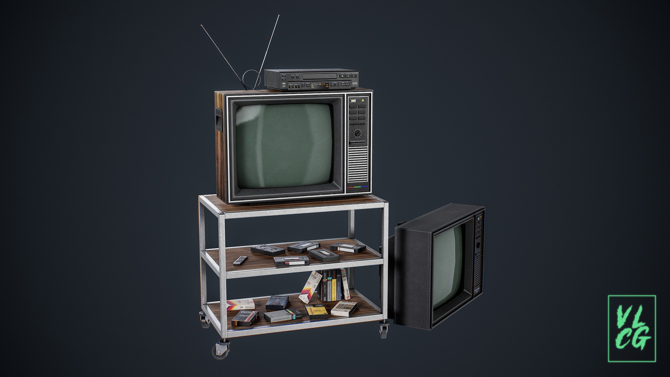 Media 1 for listing VLCG - VHS TV vol.1 - Retro Old 1980s