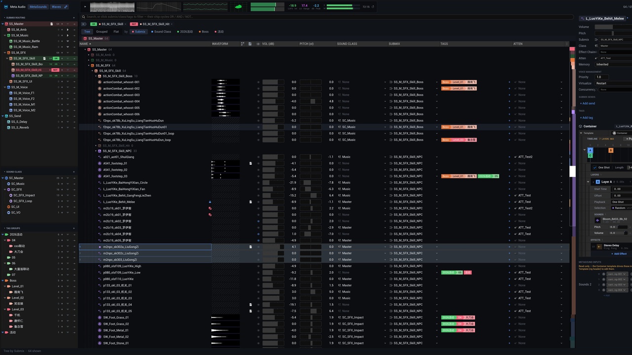 Media 1 for listing Meta Audio Manager — All-in-One Audio Workflow
