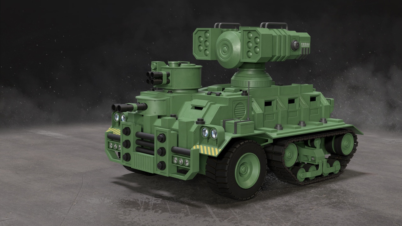 Media 1 for listing Half-track APC-1-Forest-Clean