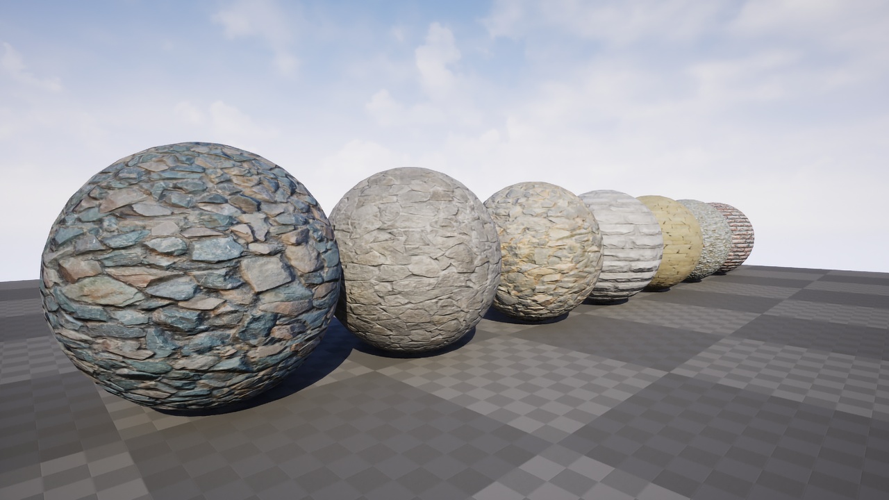 FAB 石壁の籠手 Stonewall Gauntlet CF Stone Wall Bricks | Fab