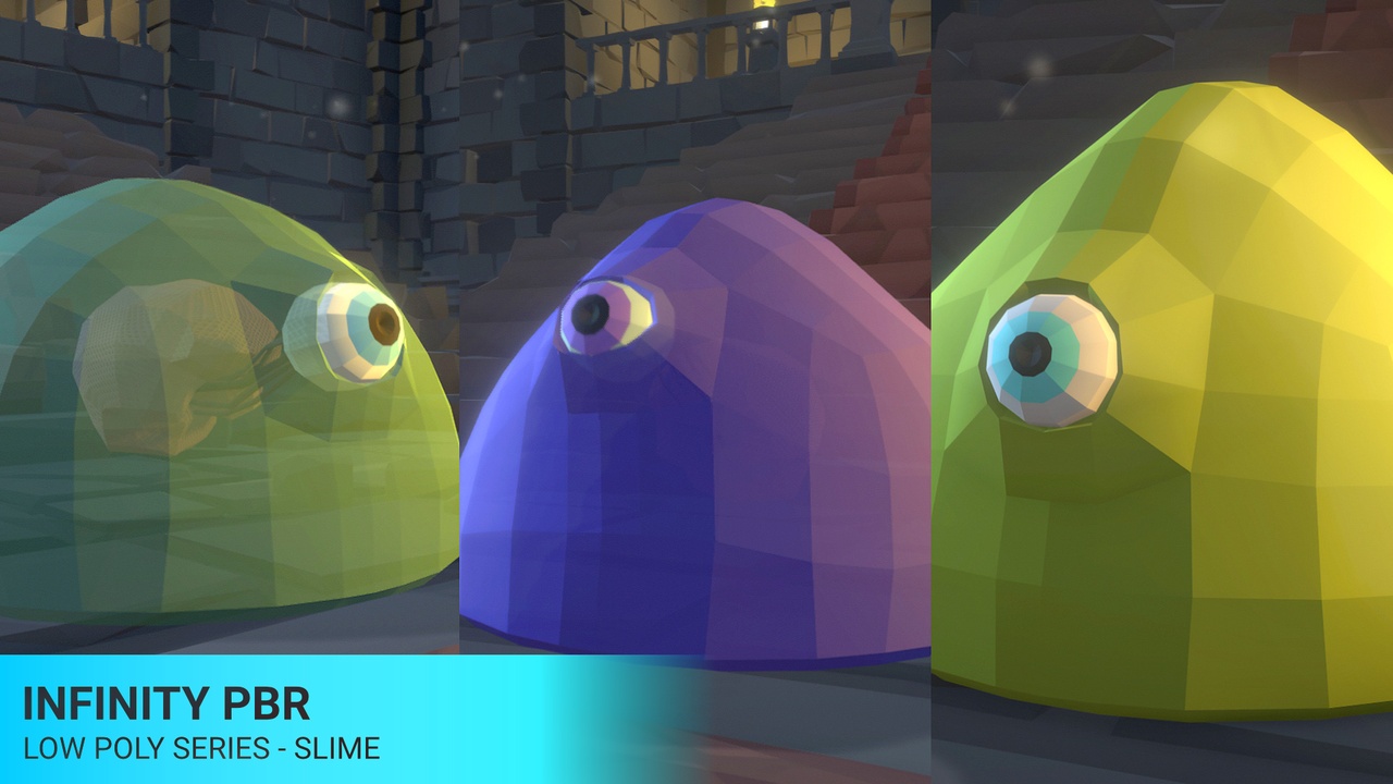 Low Poly - Slime | Fab