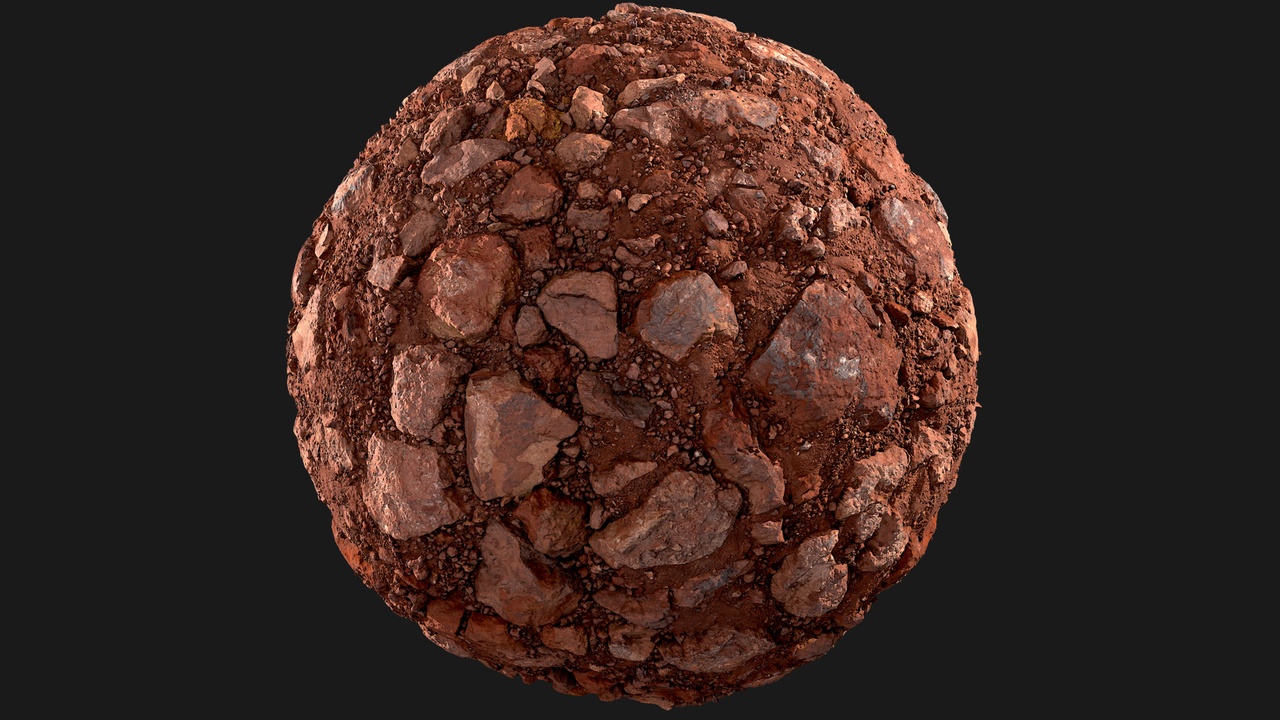 Media 1 for listing Red Soil & Stones (JctCrR)