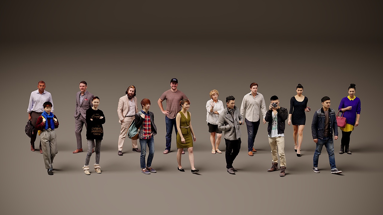 Media 1 for listing Collection of people x 15