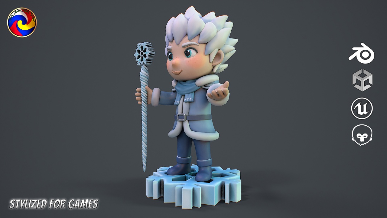 Media 1 for listing Jack Frost Stylized
