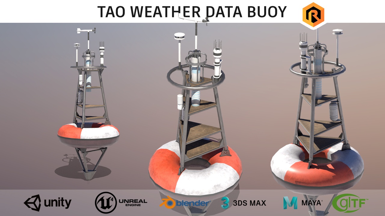 Media 1 for listing TAO Weather Data Buoy