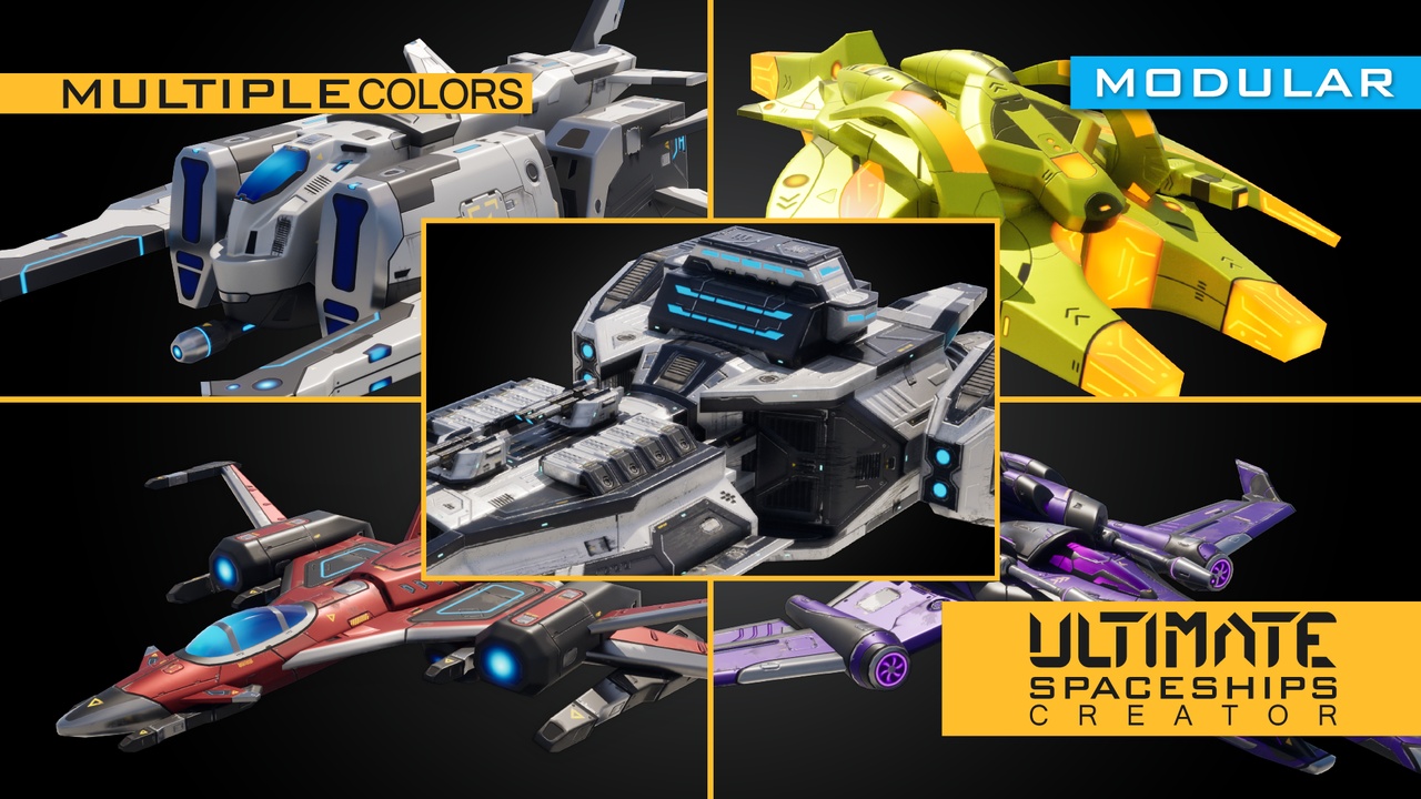Медиа 1 для объявления Ultimate Spaceships Creator