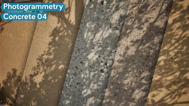 Concrete 04 - Scanned Photogrammetry Materials