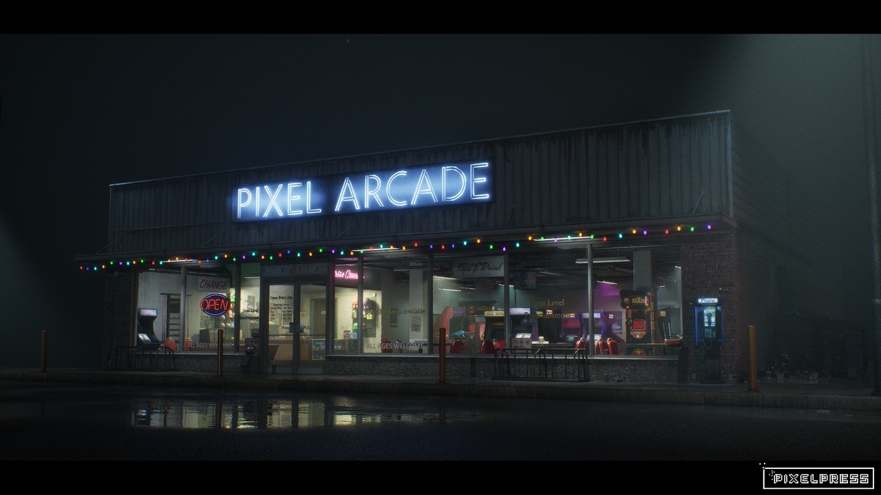 Media 1 for listing Retro Arcade Environment & Props