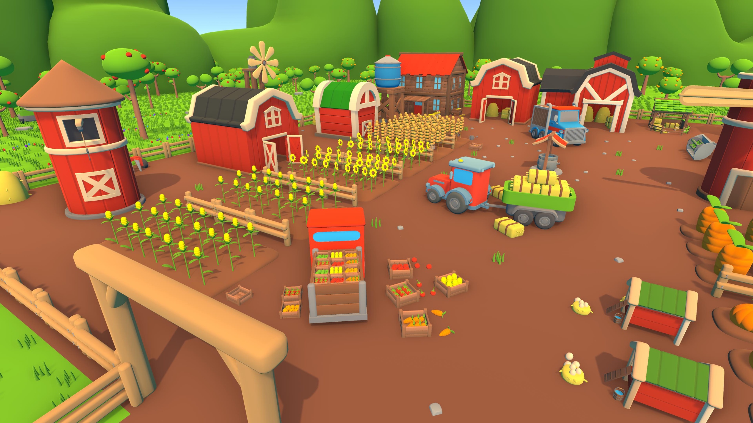 Media 1 for listing Farm - Stylized Low Poly Asset Pack by Ake