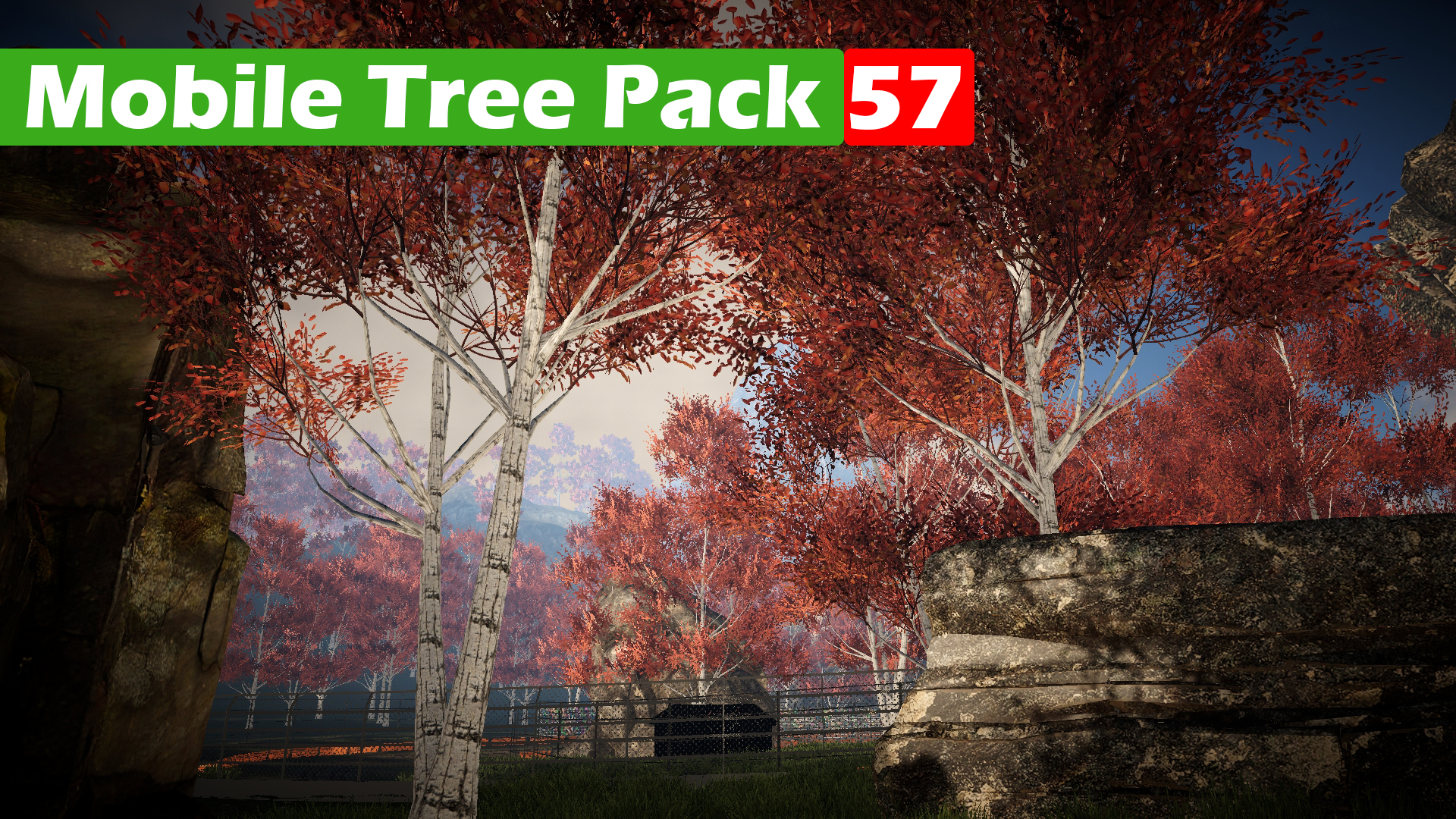 Mobile Trees Pack 57 | Fab