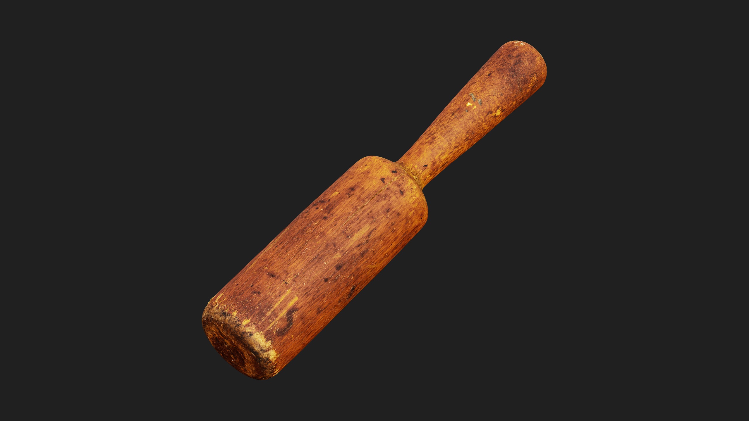 Media 1 for listing Old Wooden Masher Tool