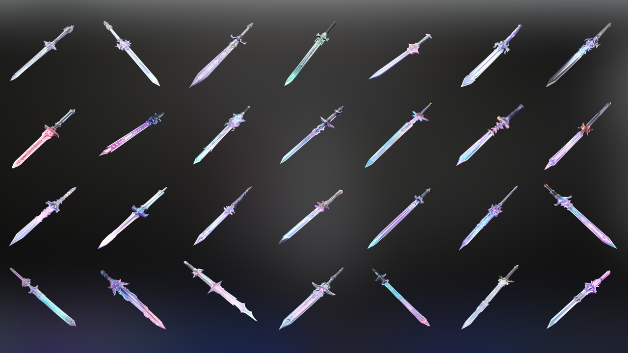商品 Fantasy Swords - Icon Pack 的媒体 1