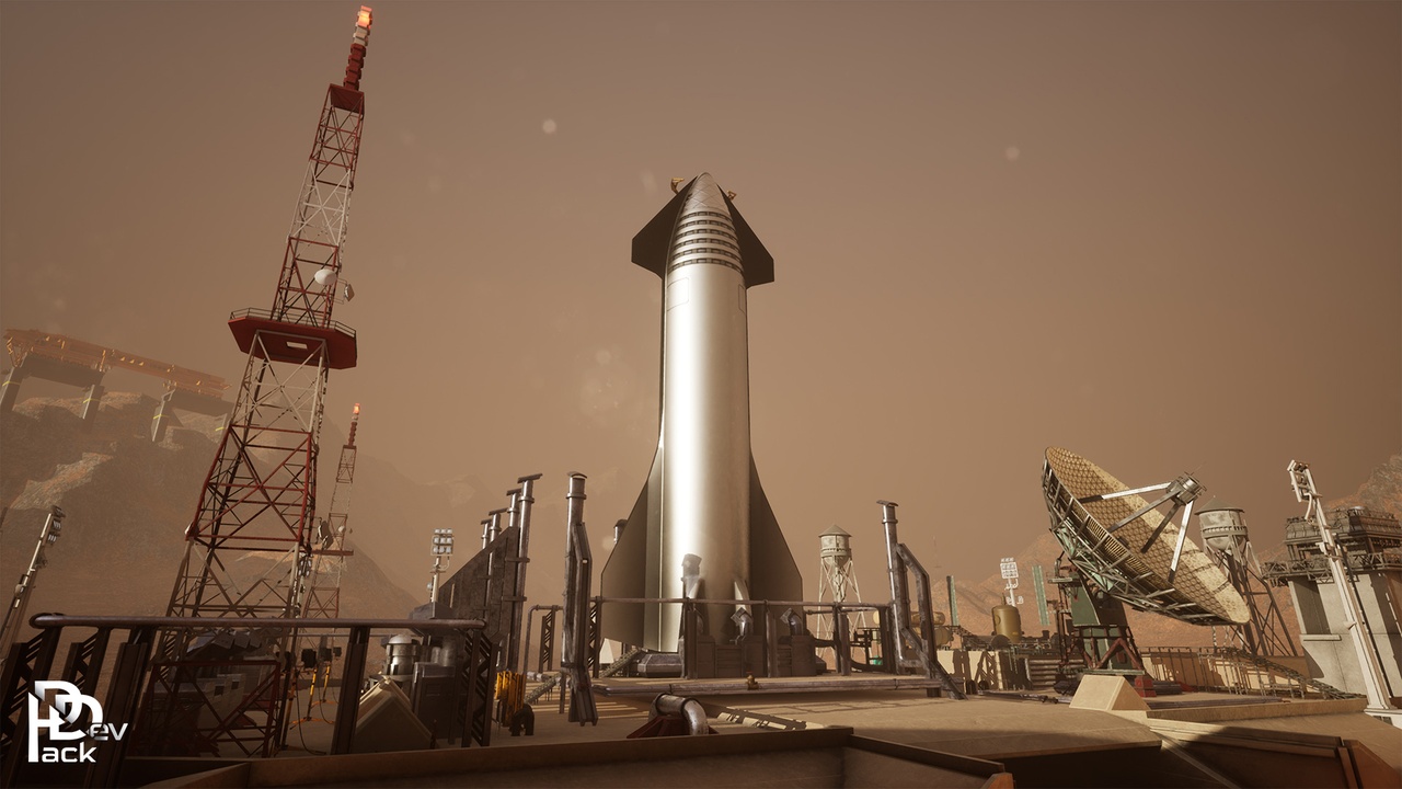 Media 1 for listing Starship Mars Environment / 75+ Assets