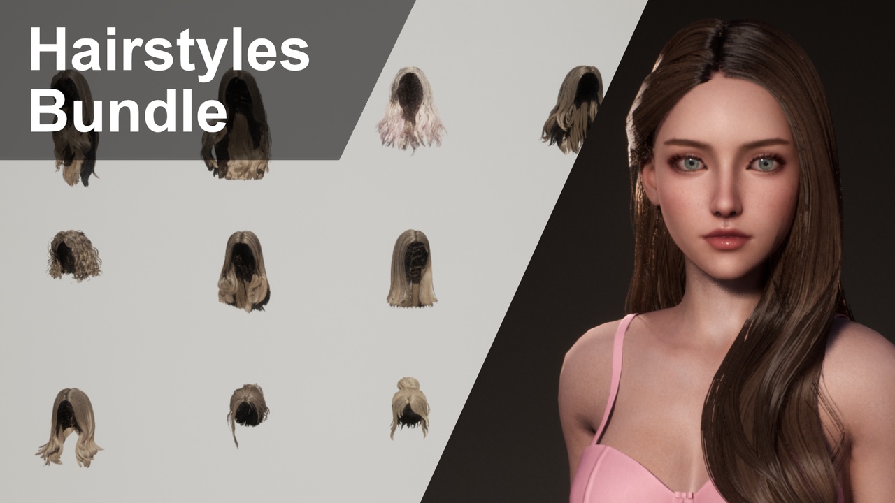 Media 1 for listing F3 Hairstyles Bundle