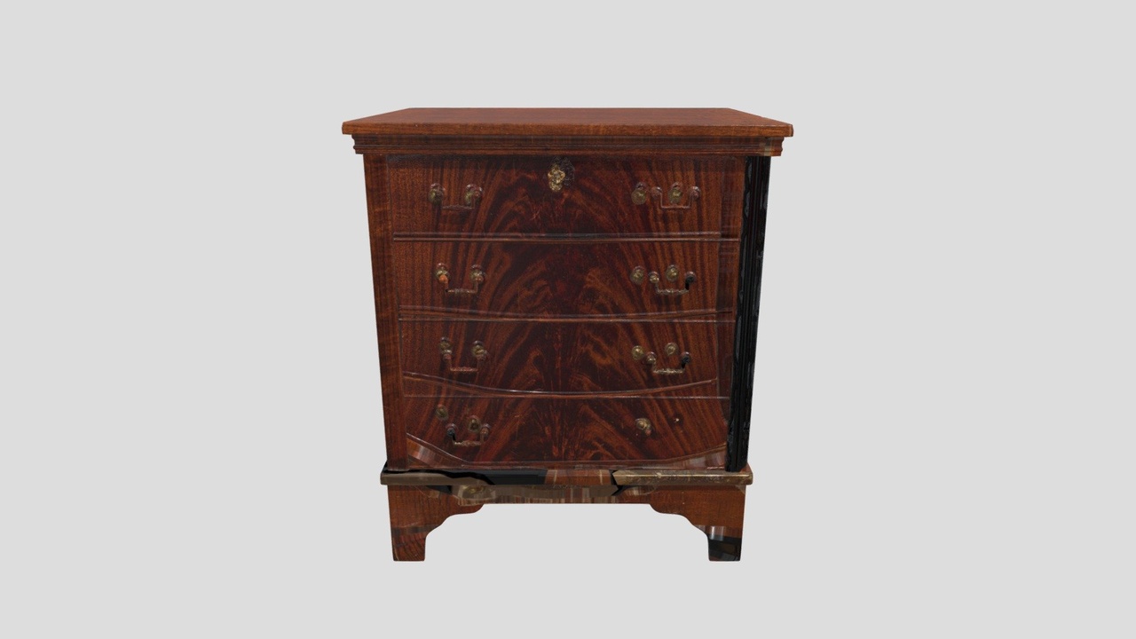 Media 1 for listing Wooden Bedside Cabinet Cupboard