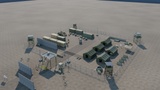 Modular Container Military Military Base & Checkpoint Kit | Fab