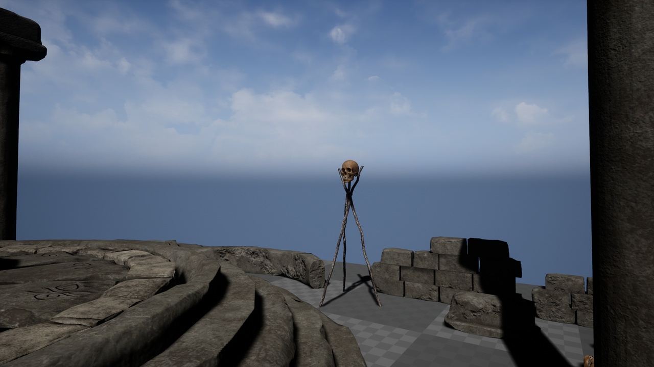 Media 1 for listing Altar Ruins And Skull Package