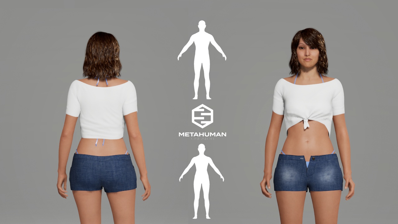 Media 1 for listing Metahuman SummerOutfit V2