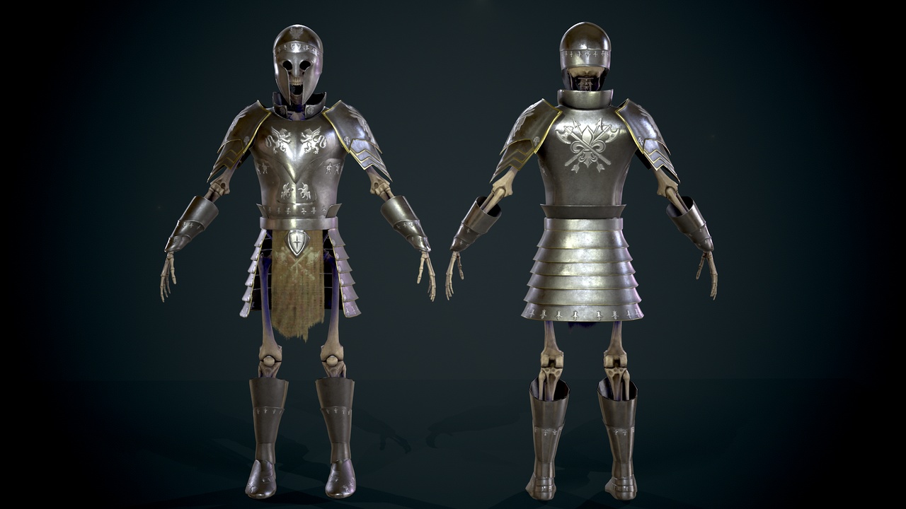 Media 1 for listing Skeleton knights pack1