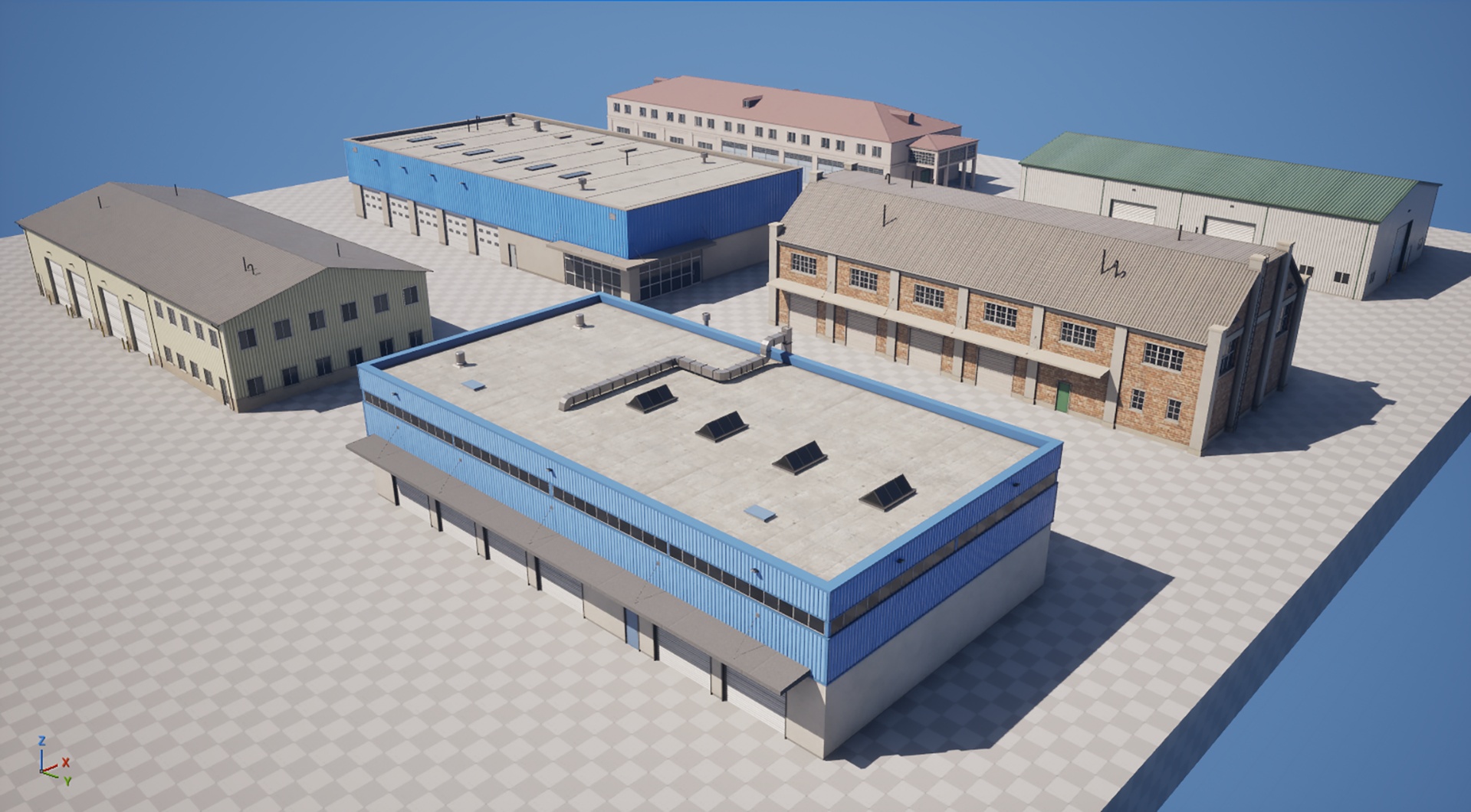 Media 1 for listing 6 Industrial Buildings Pack 2