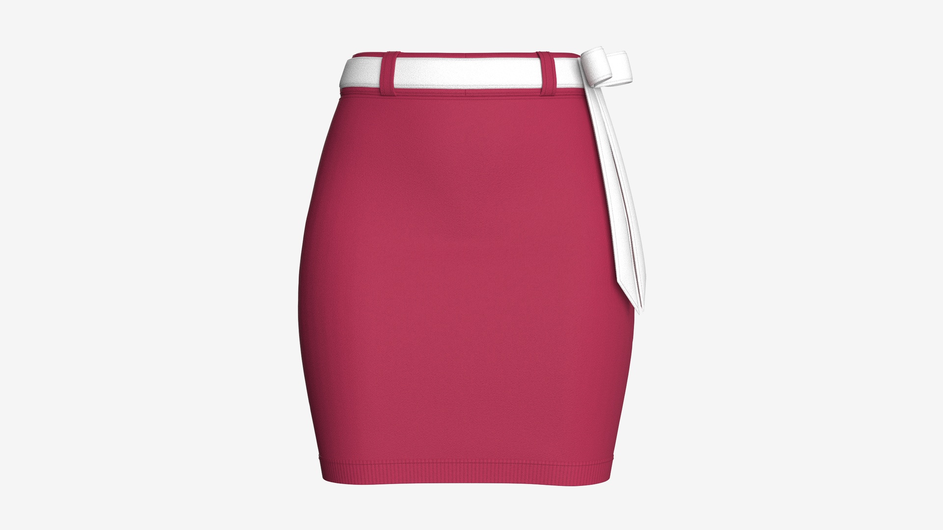 Media 1 for listing Girls High - Rise Ribbed Skirt | High Poly