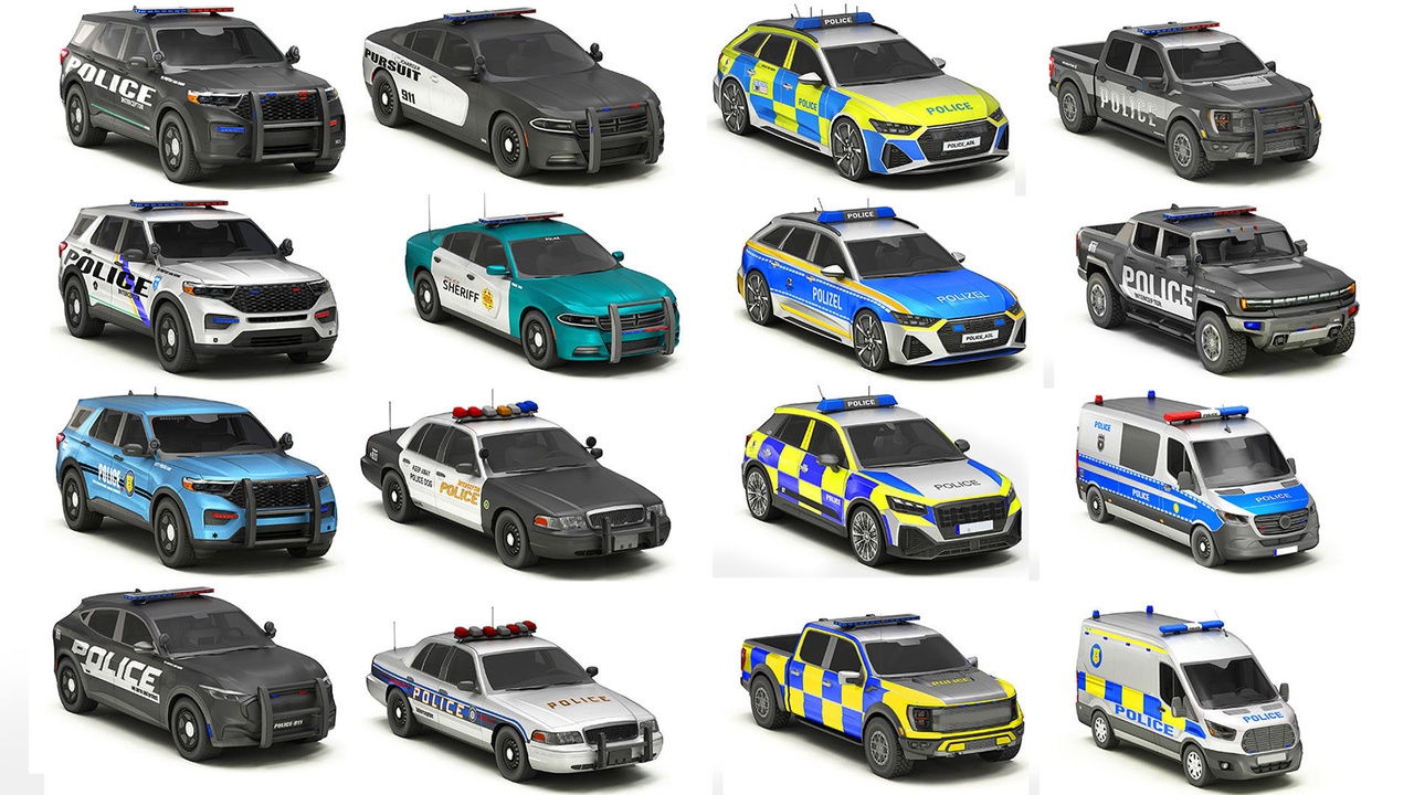 Media 1 for listing Police Cars Pack