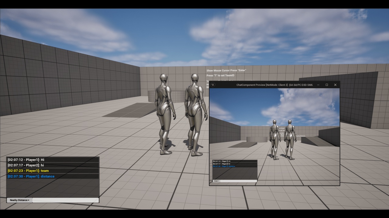 File multimediali per l'articolo PRO Multiplayer Chat Component: 1