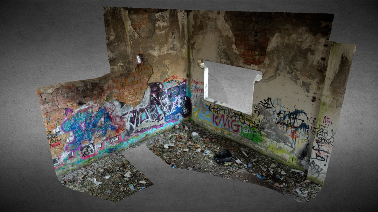 Media 1 for listing Den - rundown ruin of weavery