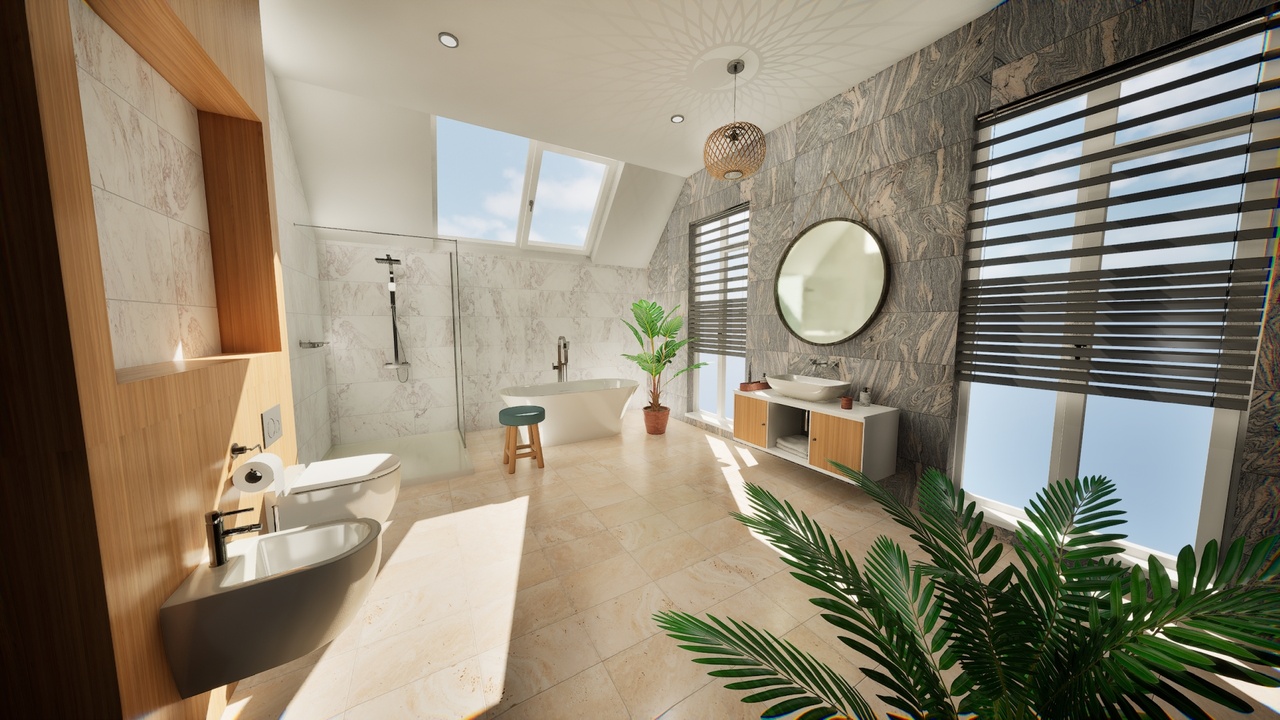 Media 1 for listing Bathroom Set 7 Bohemian