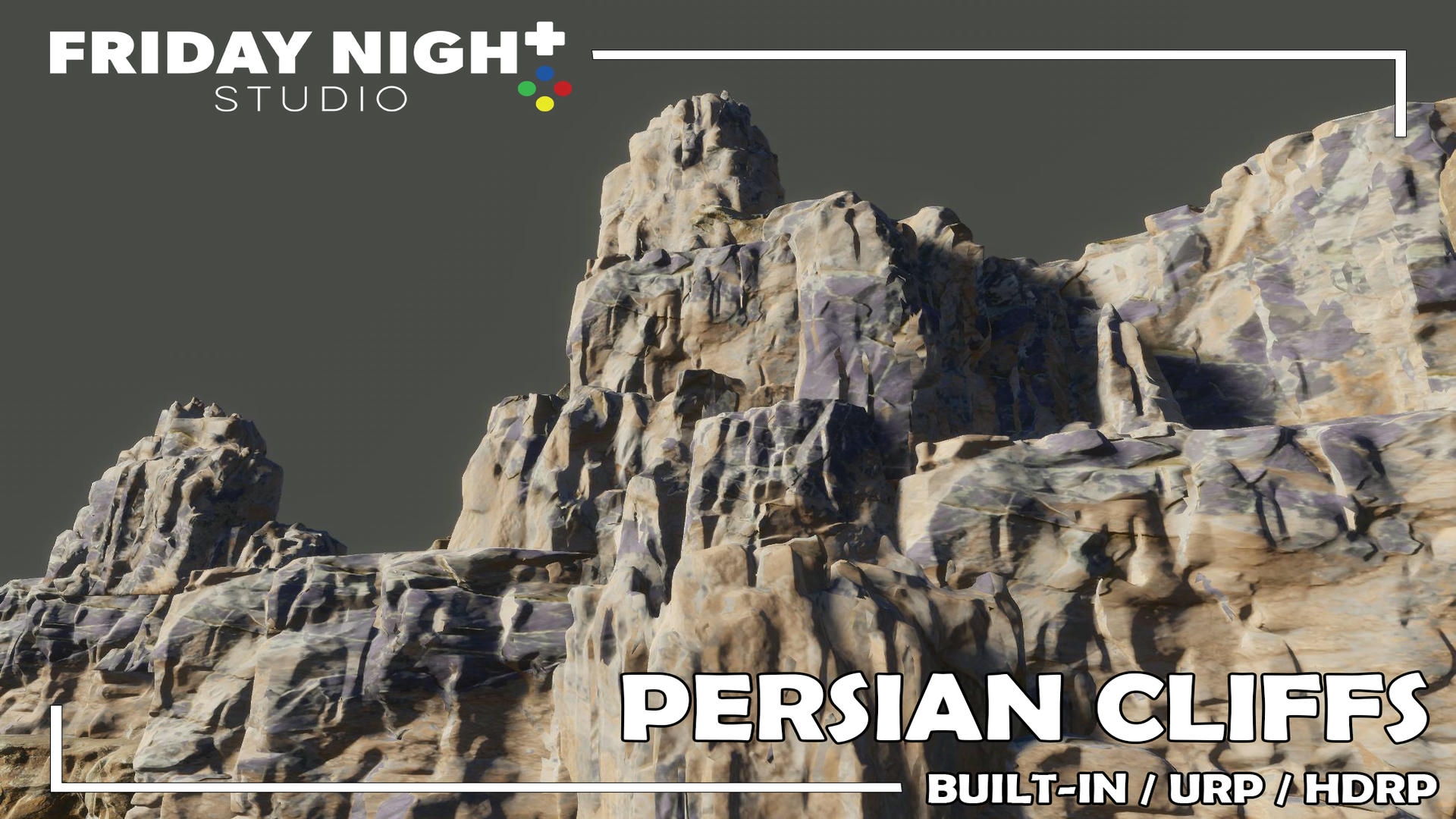 Persian Cliffs Modular Pack | Fab