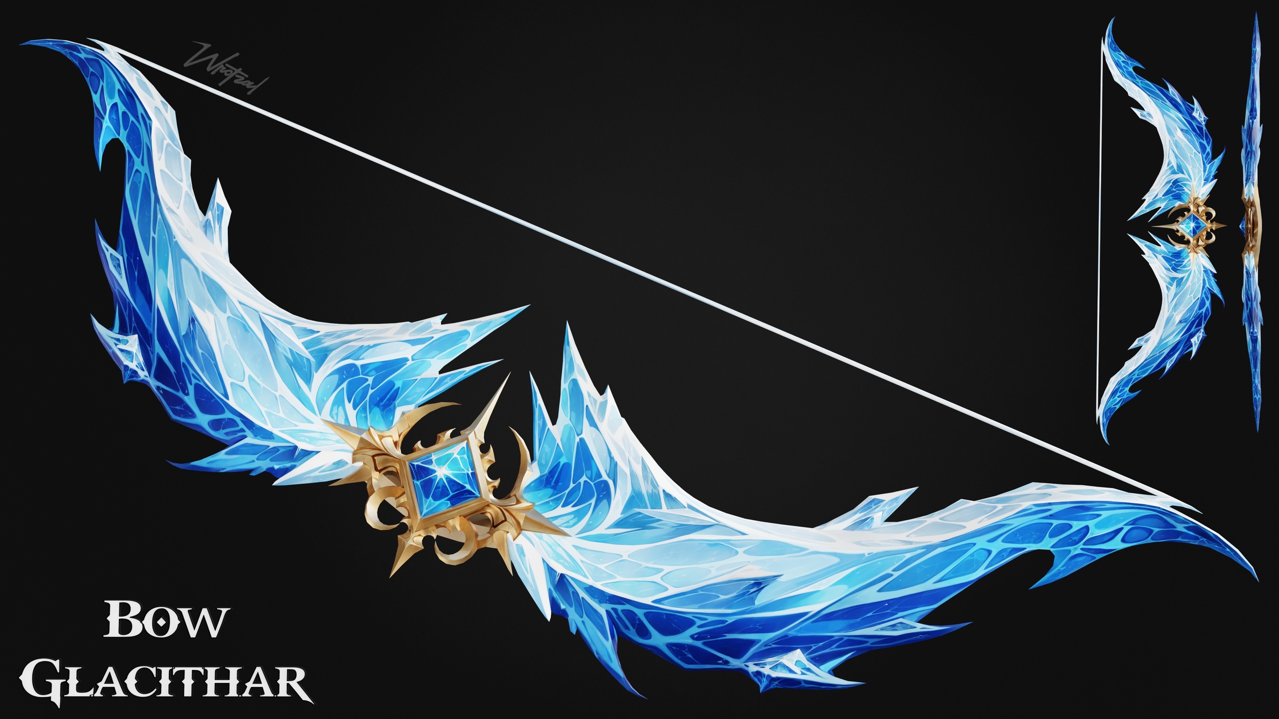 Media 1 for listing Bow Glacithar [Stylized Fantasy]