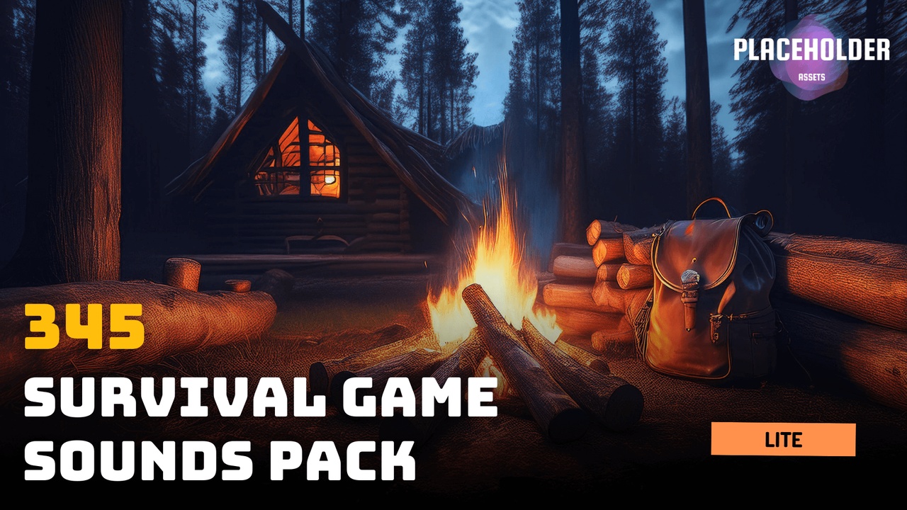 Media 1 for listing Survival Game Sounds Pack - Lite Edition