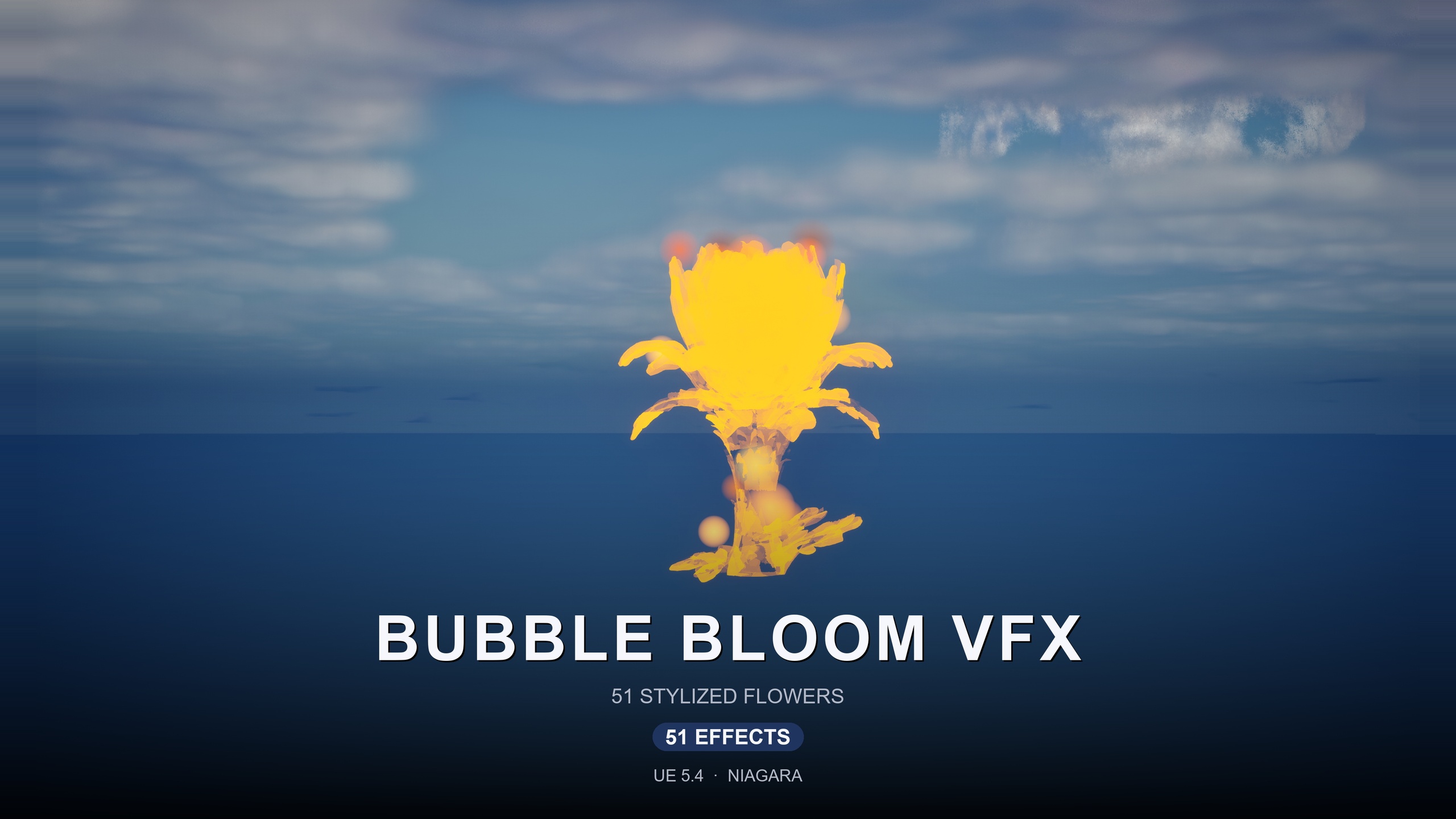 Media 1 for listing Bubble Bloom VFX — Rising Soap-Film Bubbles