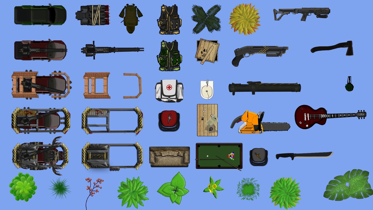 Media 1 for listing 2D Sprites Collection