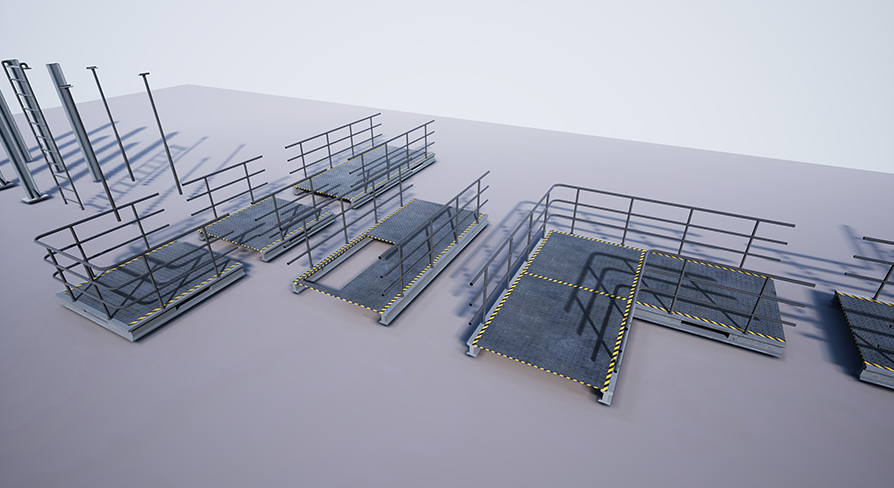 Modular Scaffolding new/broken pack | Fab
