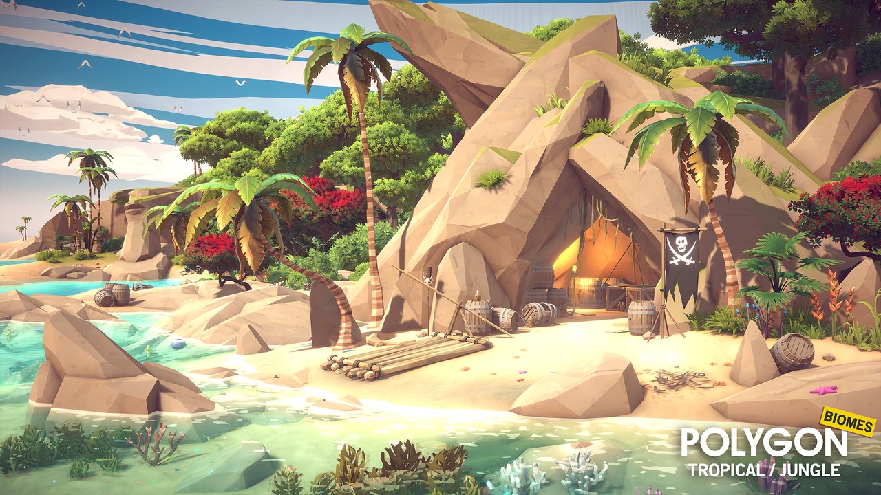 Media 1 for listing POLYGON - Tropical Jungle - Nature Biomes