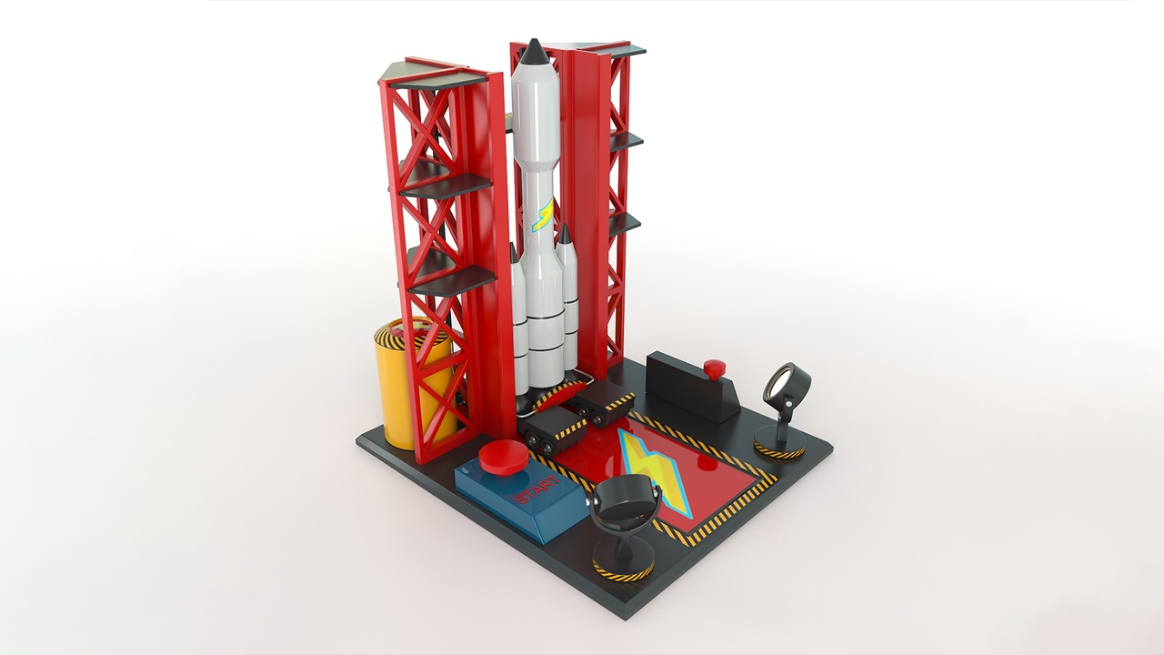 Media 1 for listing Toy Rocket