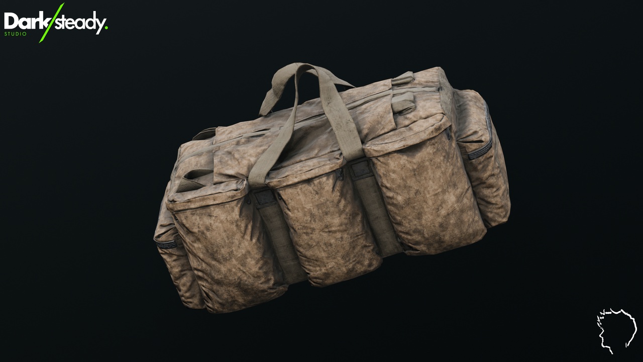 Media 1 for listing Tactical Duffle Bag - PBR Game-Ready