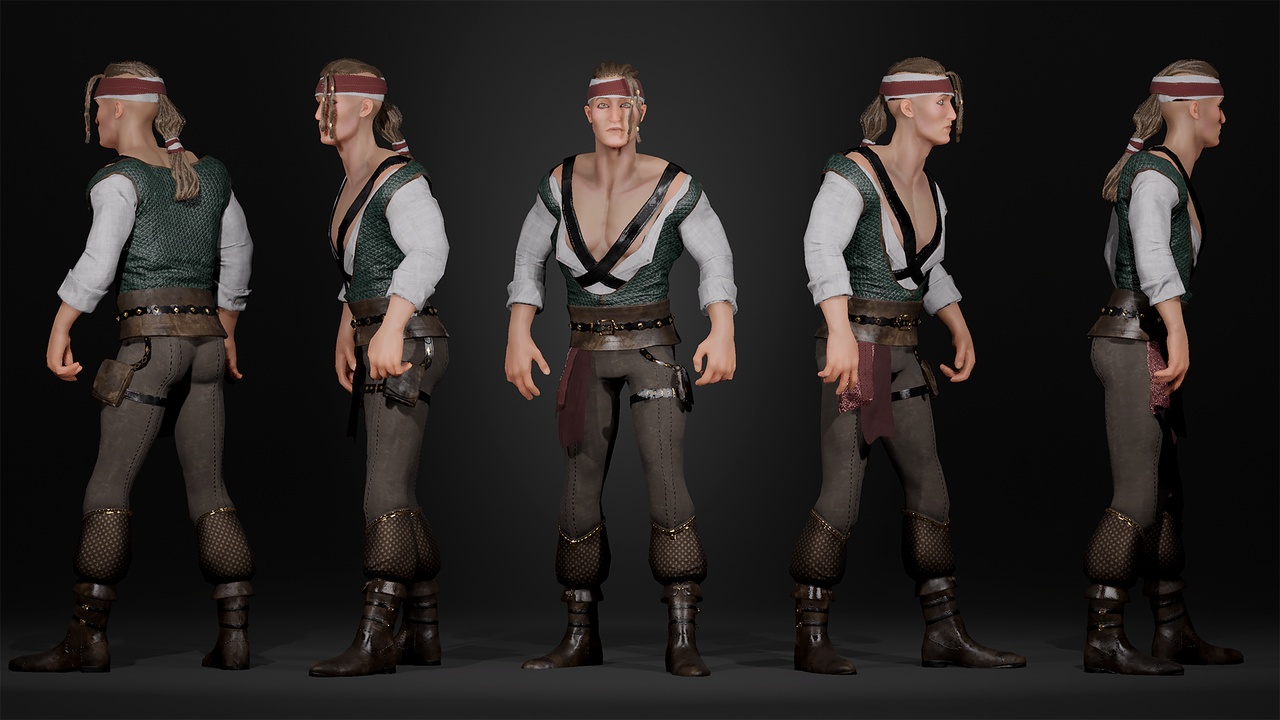 Media 1 for listing Pirate man