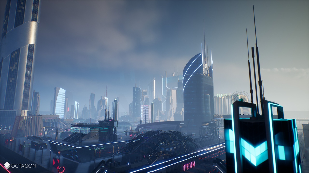 Media 1 for listing Retro Sci-Fi Futuristic City Pack