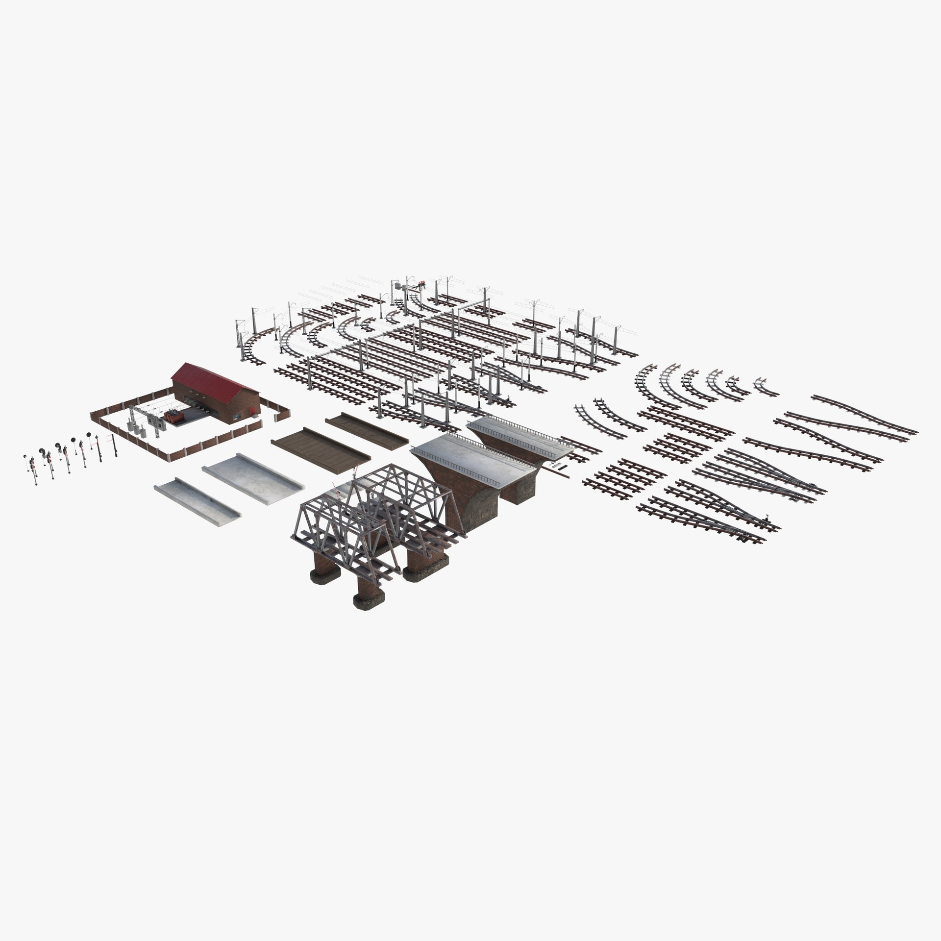 Media 1 for listing Large railway set