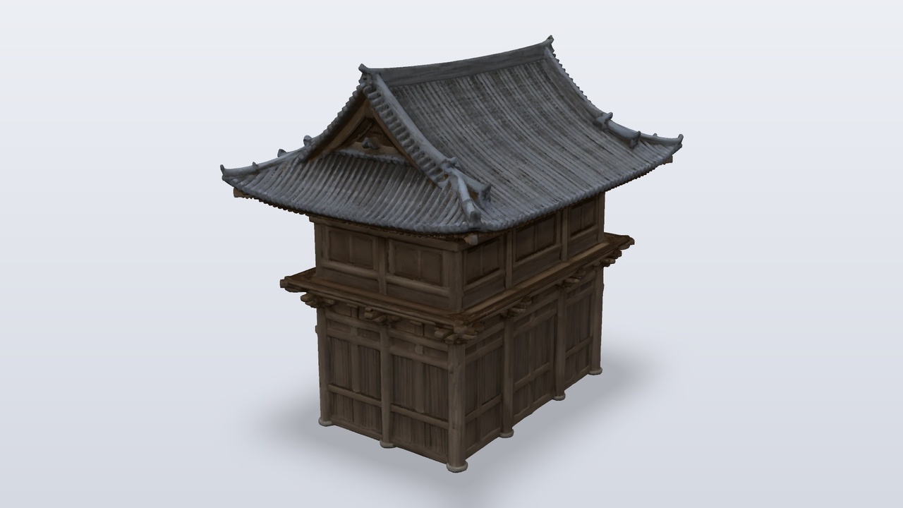 Media 1 for listing Japanese Temple Gatehouse Traditional Style